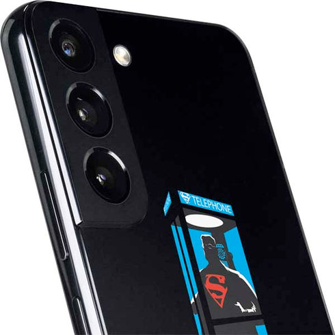 DC Comics Superman Phone booth Galaxy S22 Plus Skin